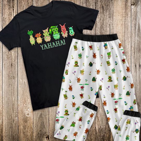 The Legend of Zelda Pajamas Set, Family Pajamas, Family Christmas Pajamas Set