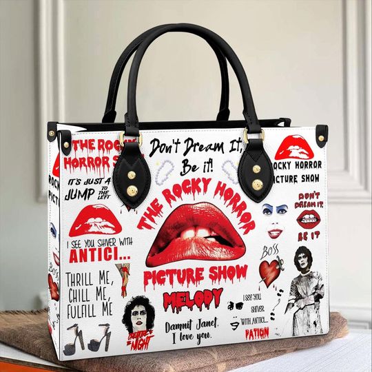 The Rocky Horror Handbag, The Rocky Horror Travel Bag,  Women Bag