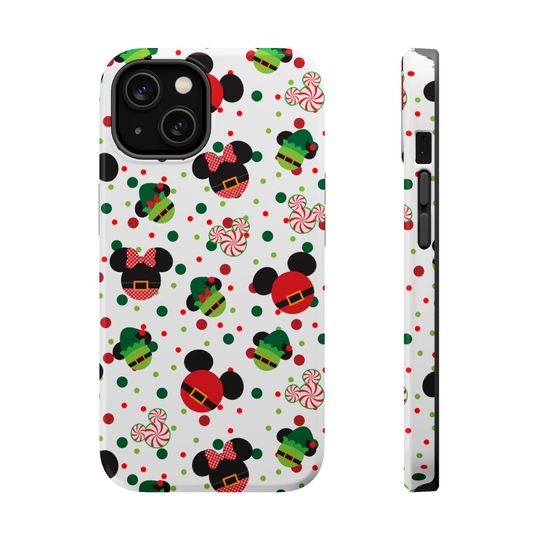 MagSafe Tough Cases - Disney Christmas Mickey Santa and Elfs