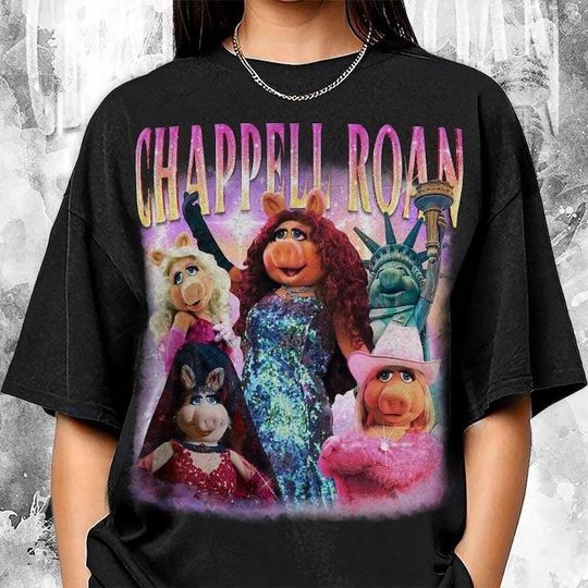 Limited Chappell Roan X The Muppet Shirt, Miss Piggy Chappell Roan Bootleg Music Retro Tee, Gift For Fan