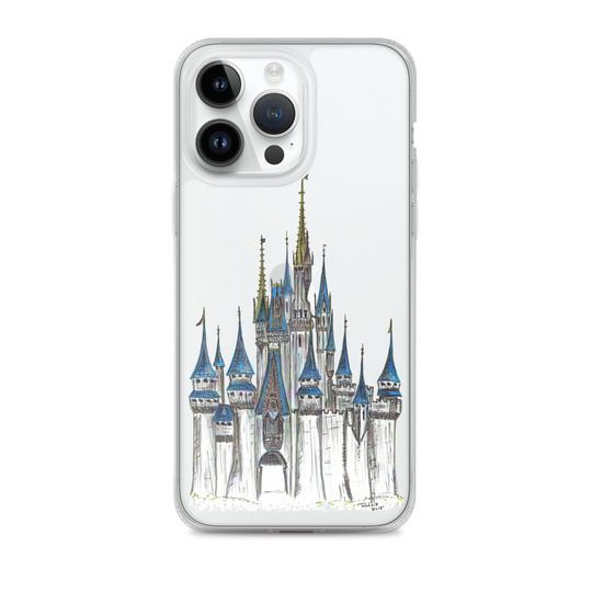 CLEAR EDITION Cinde Castle Phone Case  - Magic Kingdom iPhone case  - Gift - iPhone
