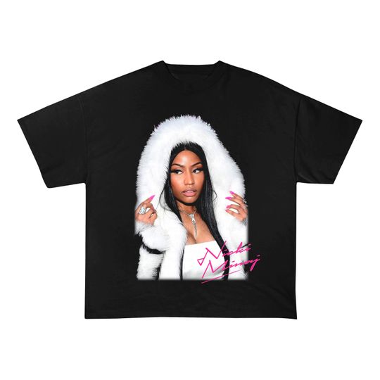 Nicki Minaj Tee T-Shirt, Gift For Women and Man Unisex T-Shirt 90s Vintage Bootleg Unisex Rap T-Shirt Vintage tee