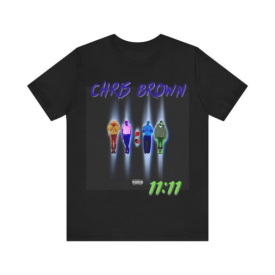 Chris Brown 11:11 Tour- Chris Brown 11 Shirt- Chris Brown Fan- Breezy Merch- 2024- CB- Fast Shipping- Hip Hop- Music Lover