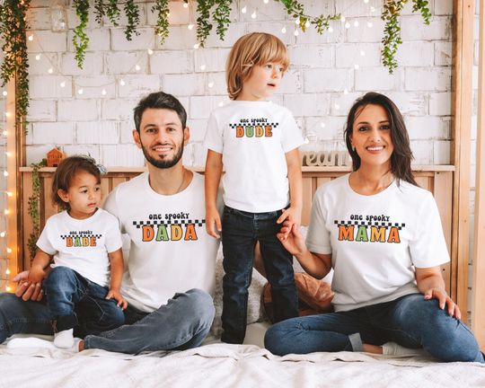 Family Halloween Shirts, Spooky Family Matching Shirt, Baby Family Matching Outfits, Sibling Matching Shirts