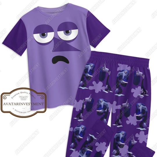 Ennui Inside Out T-Shirt And Pants, Ennui Inside Out Pajamas, Ennui Inside Out Shirt, Disney Pixar Inside Out Shirt, Inside Out Shirt