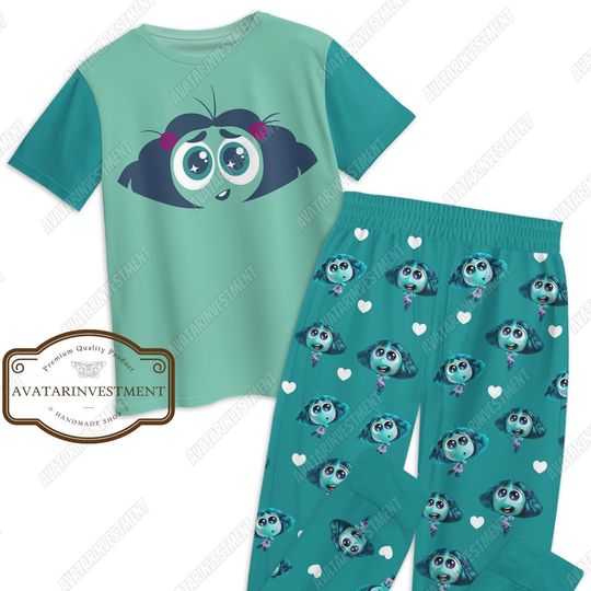 Envy Inside Out T-Shirt And Pants, Envy Inside Out Pajamas, Envy Inside Out Shirt, Disney Inside Out Shirt, Inside Out Family Party