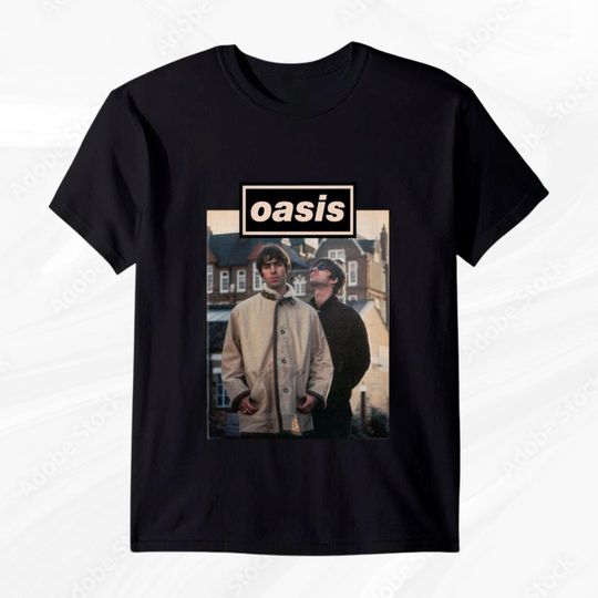 Oasis Reunion Comfort T-Shirt, Oasis Merch, Liam Gallagher, Noel Gallagher, Perfect Gift for Oasis Fans, definitely maybe, Oasis Tour