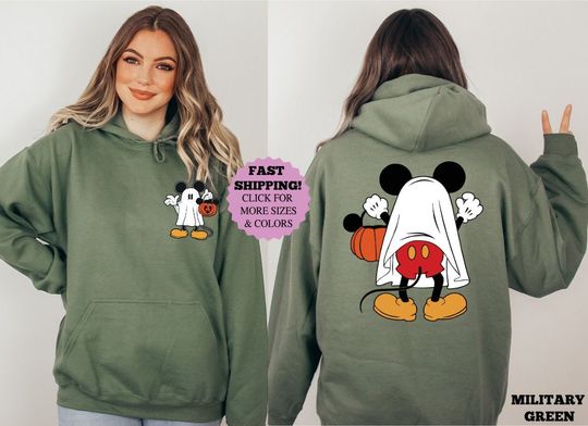 Disney Mickey Halloween Seasoon Sweatshirt, Retro Mickey Spooky Shirt