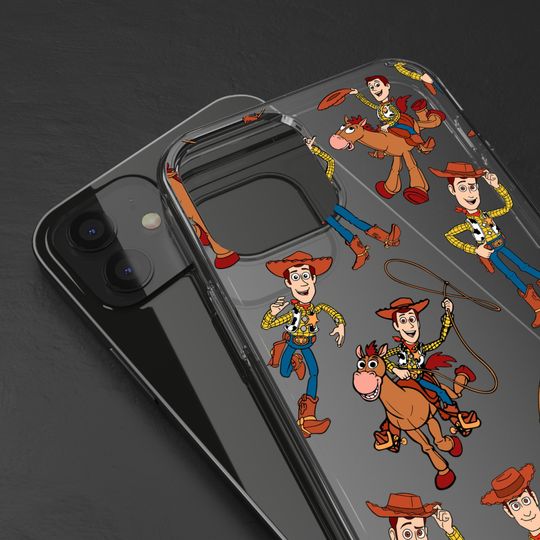 Woody and Bullseye Toy Story iPhone and Samsung Phone Case