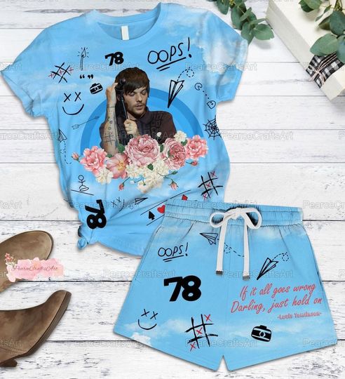 Louis Tomlinson Pajamas, Louis Tomlinson Tour Shirt, Faith Future Shirt, One Direction Shirt, 1D One Direction Holiday Pajamas