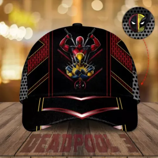 Deadpool x Wolverine Marvel 2024 Classic Cap