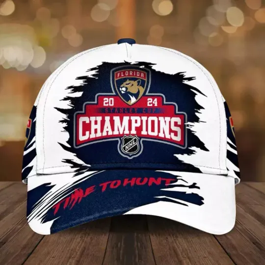 Florida Panthers Champions Stanley Cup 2024 Classic Cap