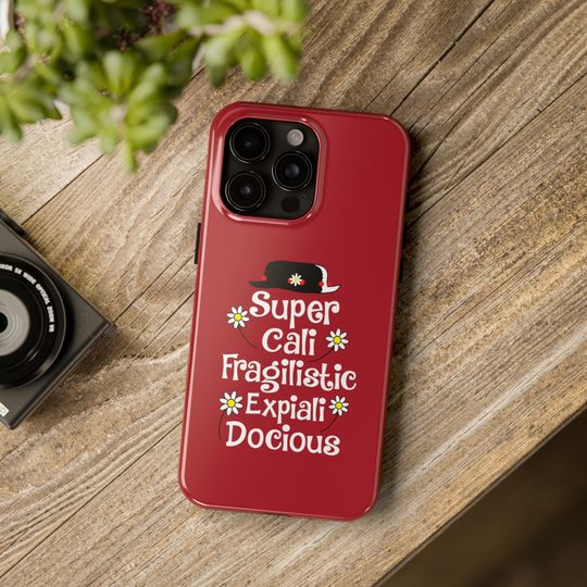 Mary Poppins All Model iPhone Cases, Supercalifragilisticexpialidocious