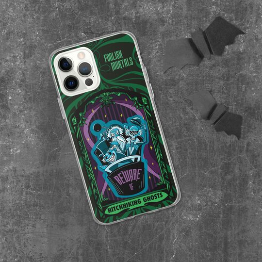 Foolish Mortals Hitchhiking Ghosts Stretching Portrait iPhone