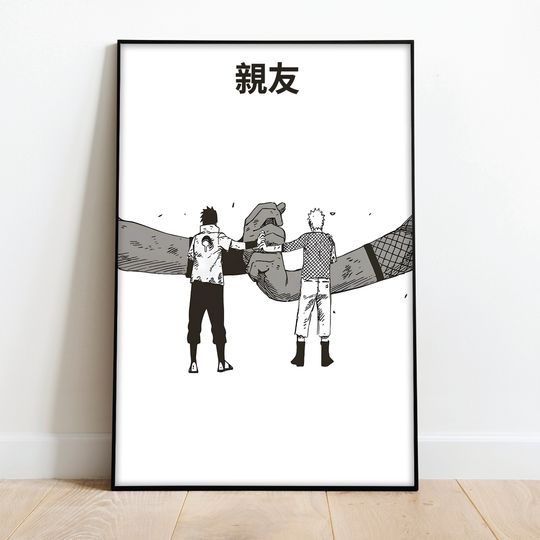 Narutoo Anime Poster, Narutoo Poster, anime manga poster, sasuke poster