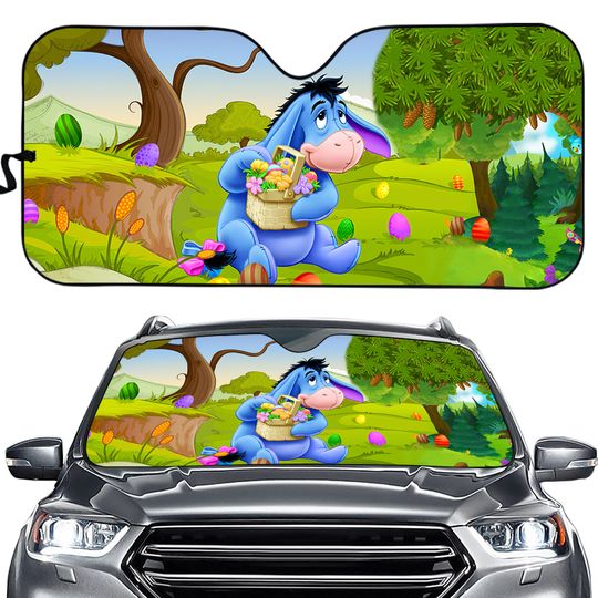 Winnie The Pooh Eeyore Disney Car Sun Shade