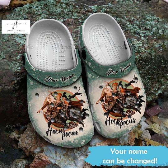 Custom Hocus Pocus Shoes, Hocus Pocus Women Shoes, Sanderson Sisters Halloween Shoes, Spooky Season Gift, Disney Witches Sandals