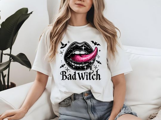 Discover Bad Witch Shirt, Halloween Shirt, Halloween Shirt For Women, Halloween for her
