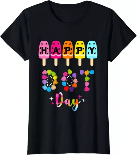 Discover Dot Day International Dot Day 2024 The Dot Ladies' Crewneck T-Shirt