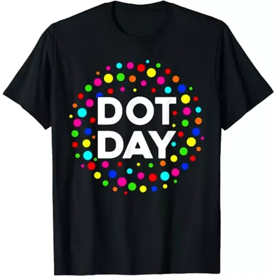 Discover International Dot Day 2024 September 15th Boys Polka Dot T-Shirt