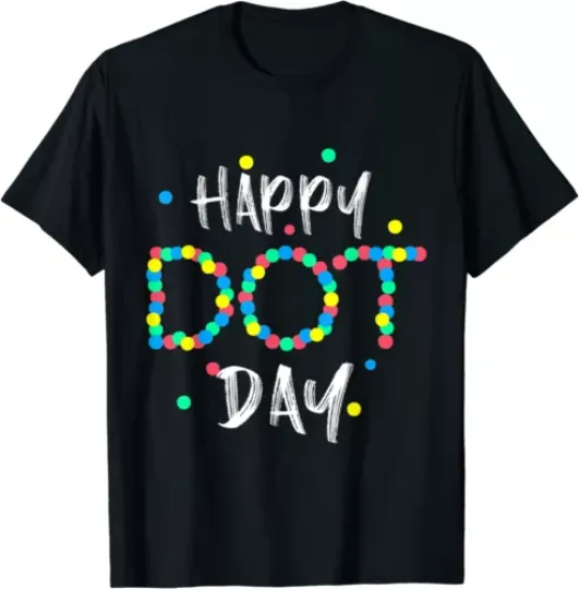 Discover Happy International Dot Day 2024 Polka Dot Kids Unisex T-Shirt