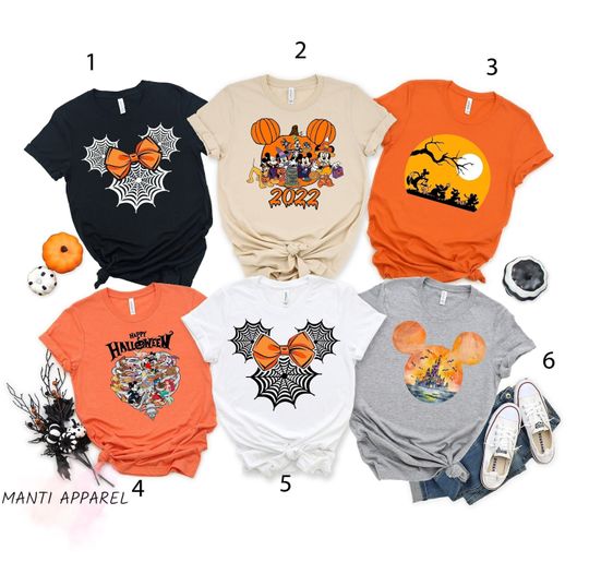Discover Disney Halloween Shirt, Halloween Disney Family Matching Shirts, Halloween Disney Trip Shirt, Halloween Party Shirt, Disneyland Shirt