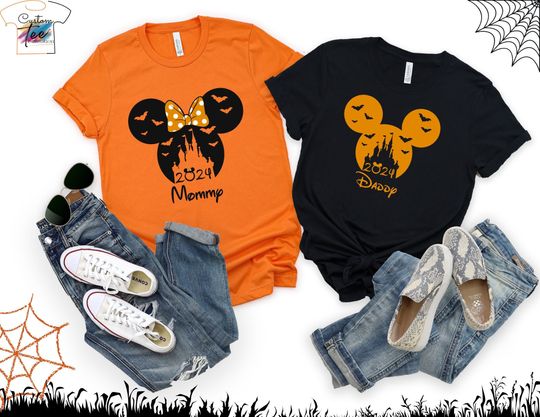 Discover Custom Disney shirt, Halloween Disney shirts, Halloween Family Shirt, Halloween Shirt, Disney Matching Shirts, Disney Halloween Trip Shirts
