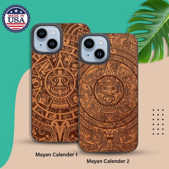 OTTOPRO Premium Cherry Wood Case -   Tempered Glass