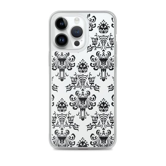 Transparent Haunted Mansion Foyer iPhone Case