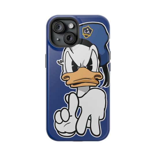 Discover LA Galaxy Donald Duck MagSafe Case for iPhone 15