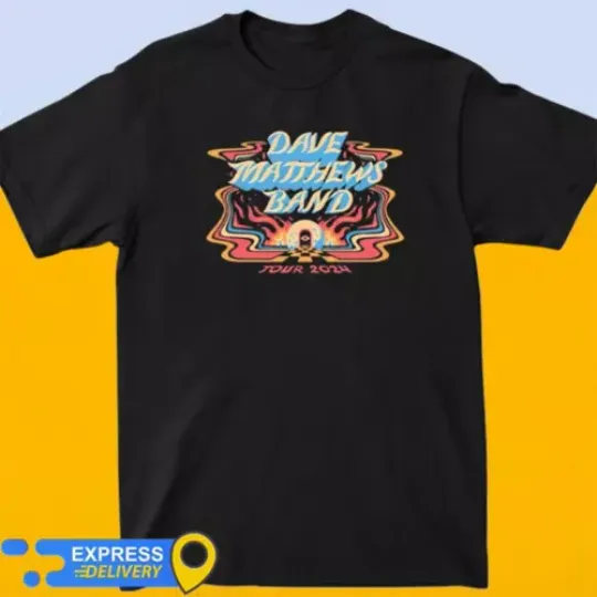 Discover Dave Matthews Band Tour 2024 T shirt All Size