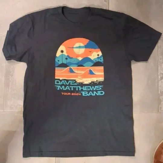 Discover Dave Matthews Band - Tour 2024 T-Shirt Cotton Classic Unisex Tee