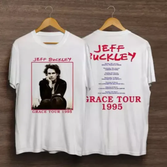 Jeff Buckley Grace Tour 1995 T-Shirt