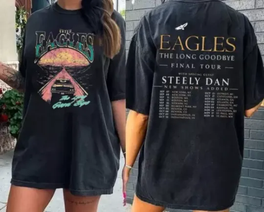 Discover The Ea.gles band tour 2024 Tee, Band Tee