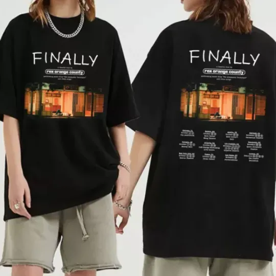 Discover Rex Orange County - FINALLY A Theatre Tour 2024 TShirt