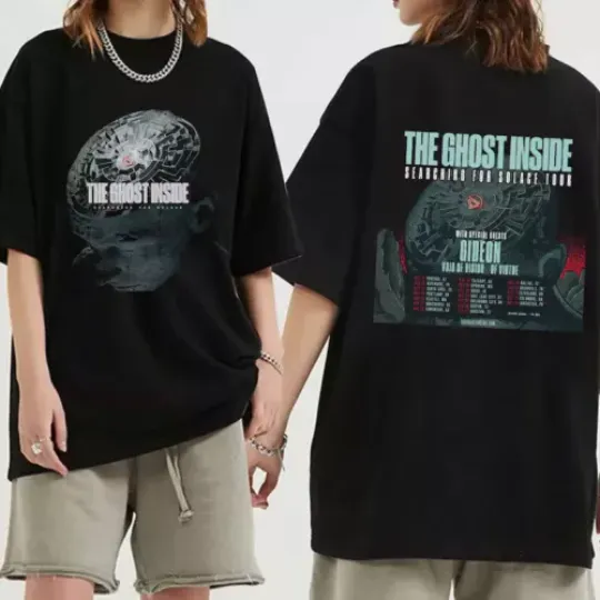 Discover The Ghost Inside - Searching for Solace 2024 Tour T-Shirt