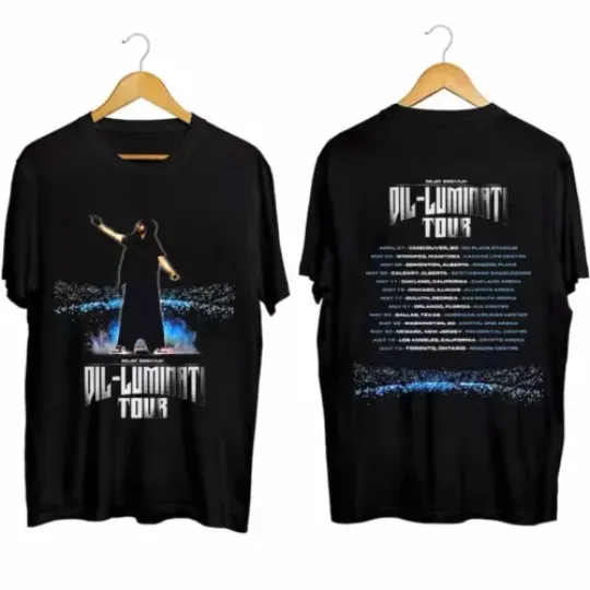 Diljit Dosanjh 2024 Dil-Luminati Tour t-Shirt, Diljit Dosanjh Fan Shirt