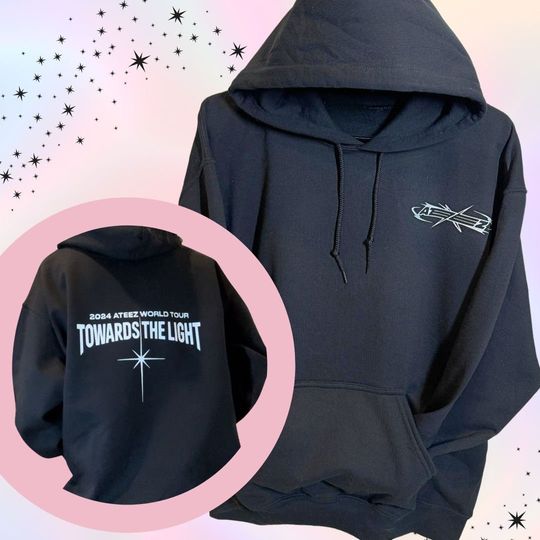 Ateez Tour Hoodie | Ateez Shirt | Ateez Merch | Towards the Light Tour Hoodie