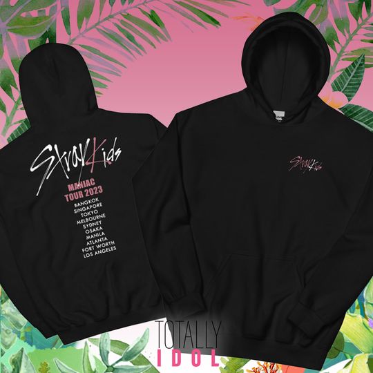Discover Stray Kids 2nd Maniac World Tour Unisex Hoodie