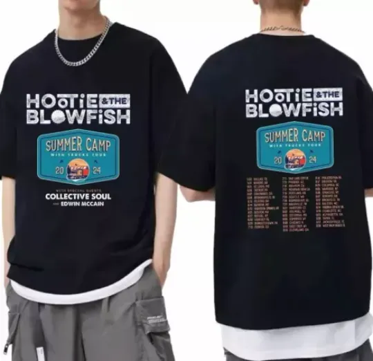 Hootie And The Blowfish - Summer Camp with Trucks Tour 2024 Shirt All Size