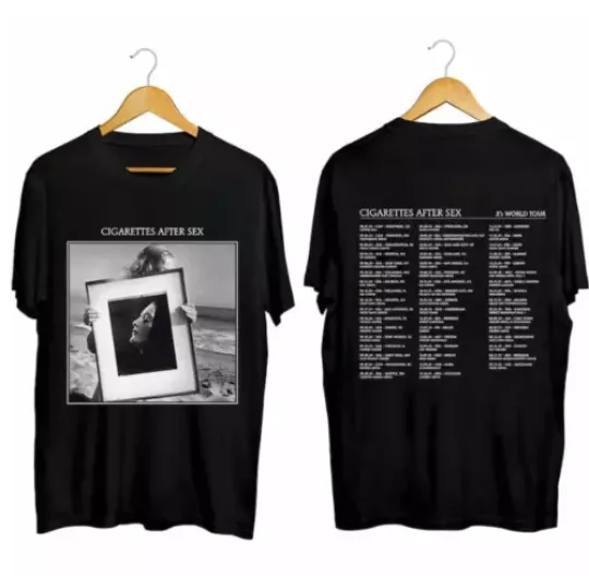 Discover Cigarettes After sx 2024 X's World Tour Shirt