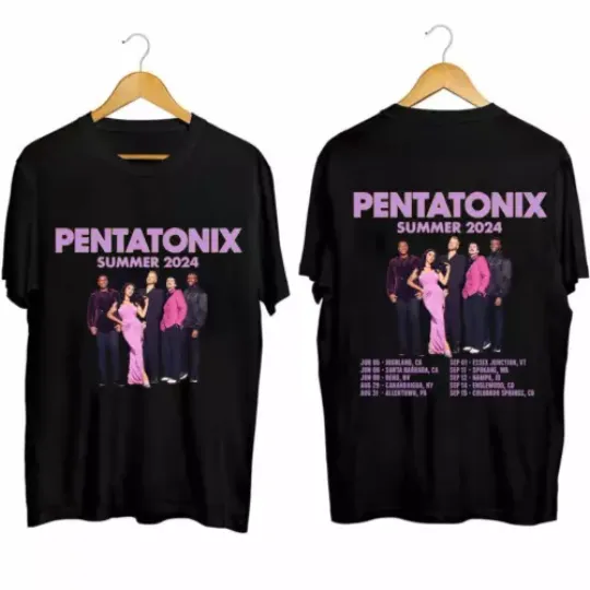 Discover Pentatonix Summer 2024 Tour Shirt  Pentatonix Band Fan Shirt