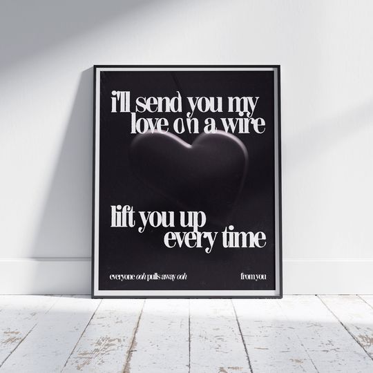 Black Sheep Poster | Metric Band Poster | Scott Pilgrim