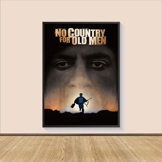 Discover No Country For Old Men Movie Poster Print, Room Decor, Movie Art, Gifts for Him/Her, Wall Art Print, Vintage Film Art