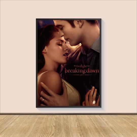 The Twilight SagaBreaking Dawn Movie Poster Print, Room Decor, Movie Art, Gifts for Him/Her, Wall Art Print