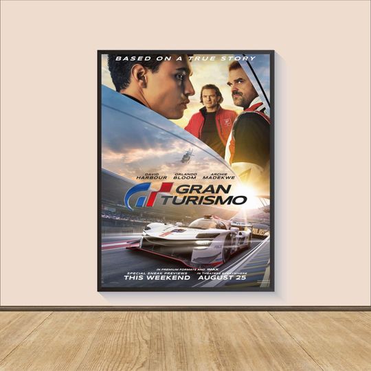 Discover Gran Turismo 2023 Movie Poster - High Quality Canvas Print -  Art Gifts - Home Decor - Movie Print - Poster custom
