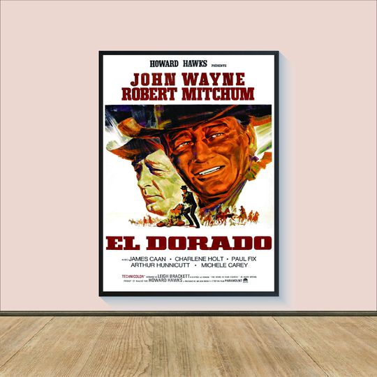 El Dorado Movie Poster Print, Room Decor, Personalized gift, Gifts for Him/Her, Wall Art Print, Vintage Film Art