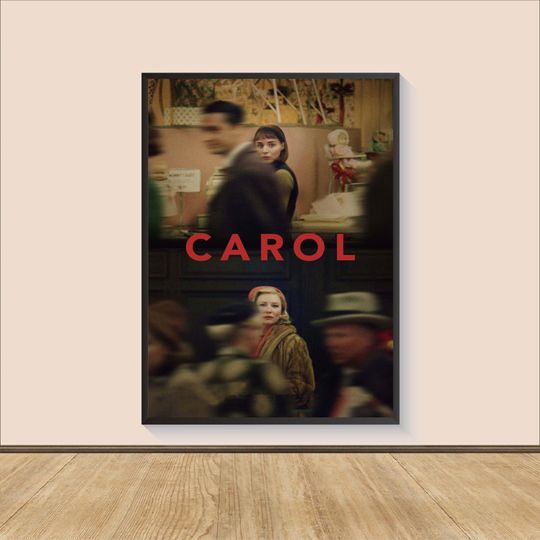 Discover Carol Movie Poster Print, Room Decor, Movie Art, Gifts for Him/Her, Wall Art Print, Vintage Film Art