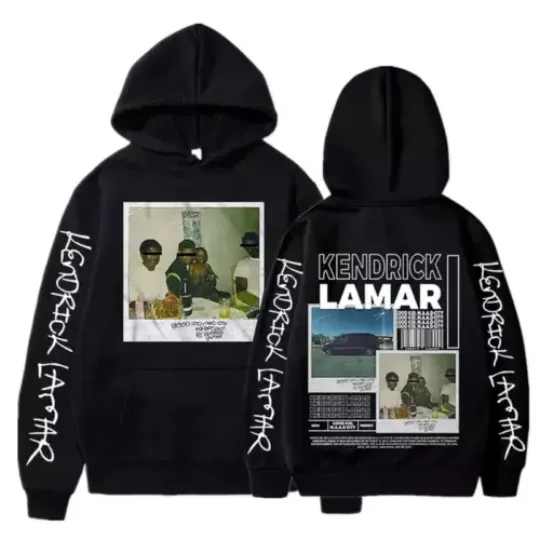 Rapper Kendrick Lamar Good Kid Hoodie Men Women'S Hip Hop Music Album Graphic Ho
