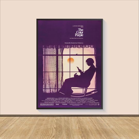 Discover The Color Purple Movie Poster Print, Room Decor, Movie Art, Gifts for Him/Her, Wall Art Print, Art Poster For Gift